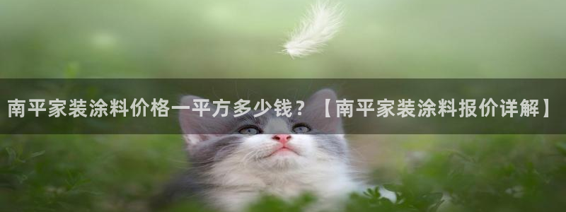 ag和记app：南平家装涂料价格一平方多少钱？【南平家装涂料报价详解】