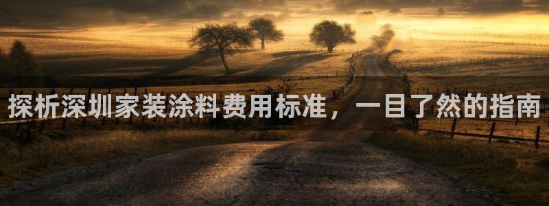 和记最新官方网址：探析深圳家装涂料费用标准，一目了然的指南