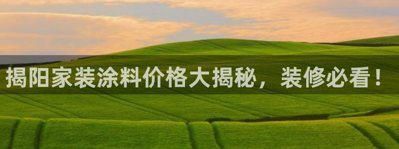 和记平台登录：揭阳家装涂料价格大揭秘，装修必看！